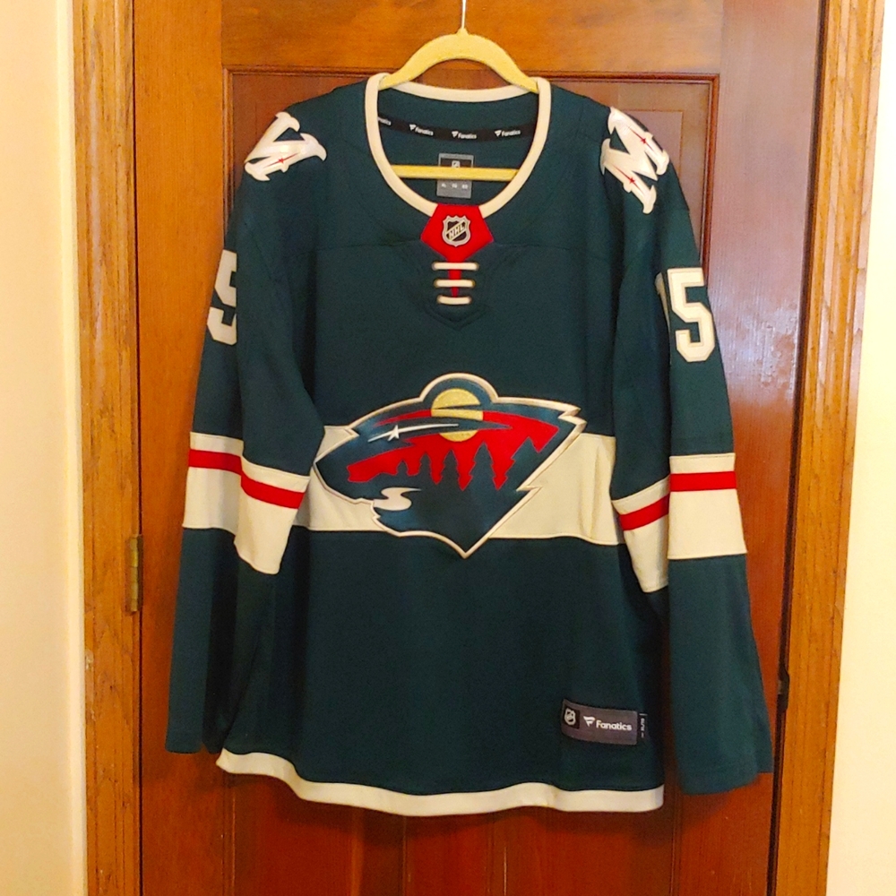 Minnesota Wild Jersey Fanatics Size XL
